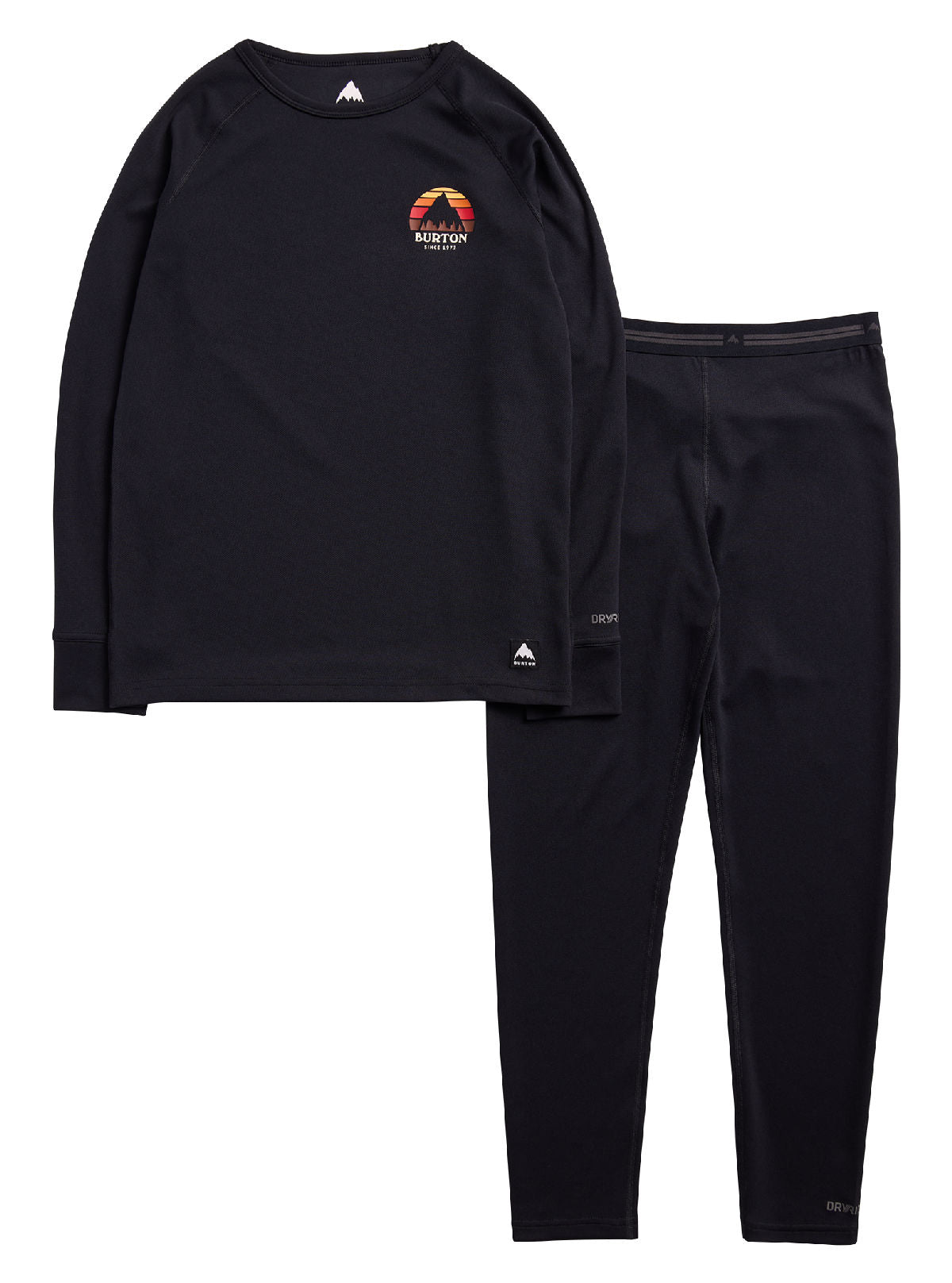 Kids' Burton Lightweight Base Layer Set - True Black - Burton Sets Base