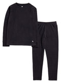 Kids' Burton Fleece Base Layer Set - True Black - Burton Sets Base