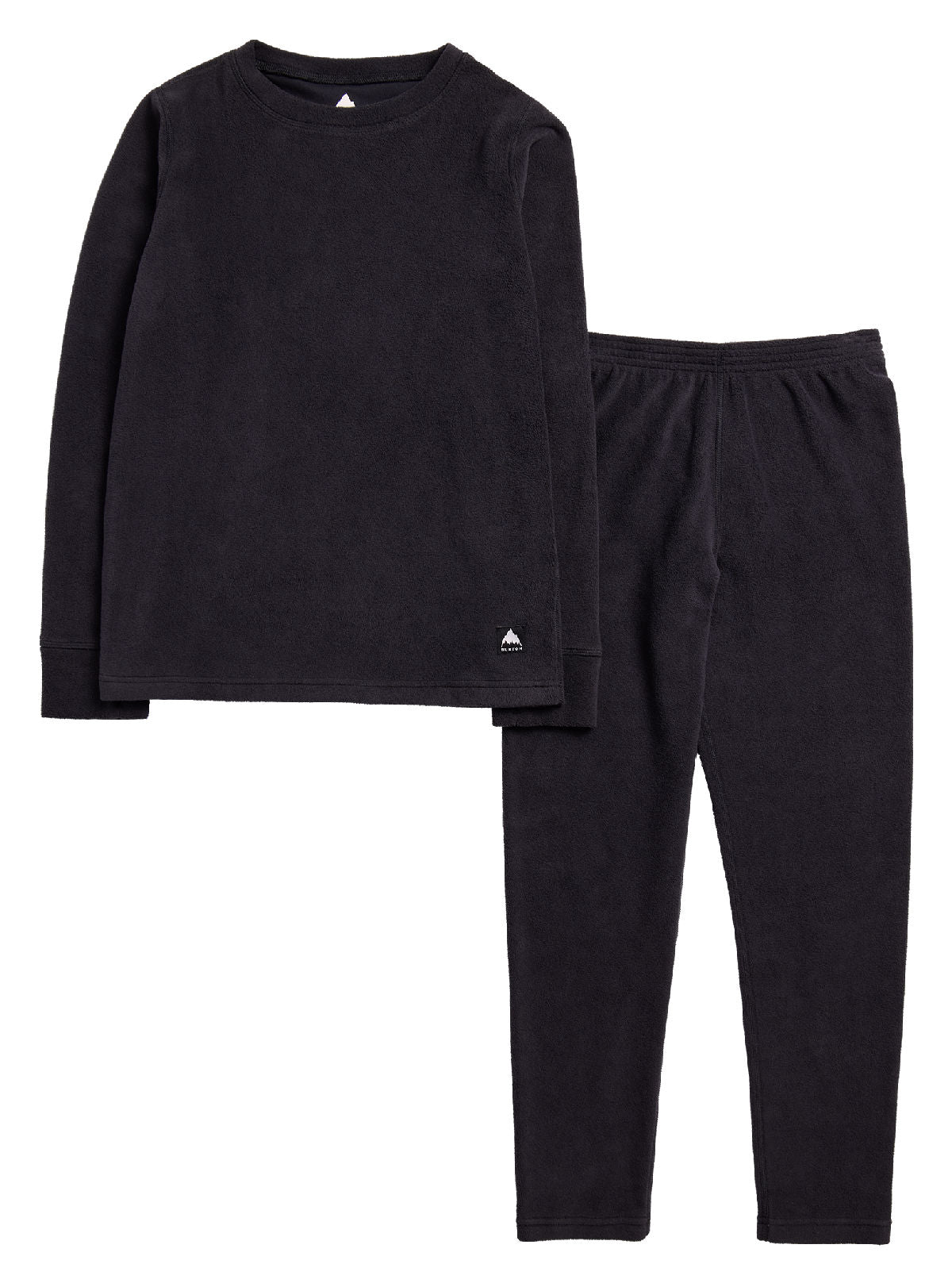 Kids' Burton Fleece Base Layer Set - True Black - Burton Sets Base