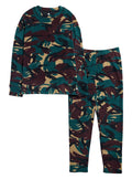 Kids' Burton Fleece Base Layer Set - Seersucker Camo - Burton Sets Base