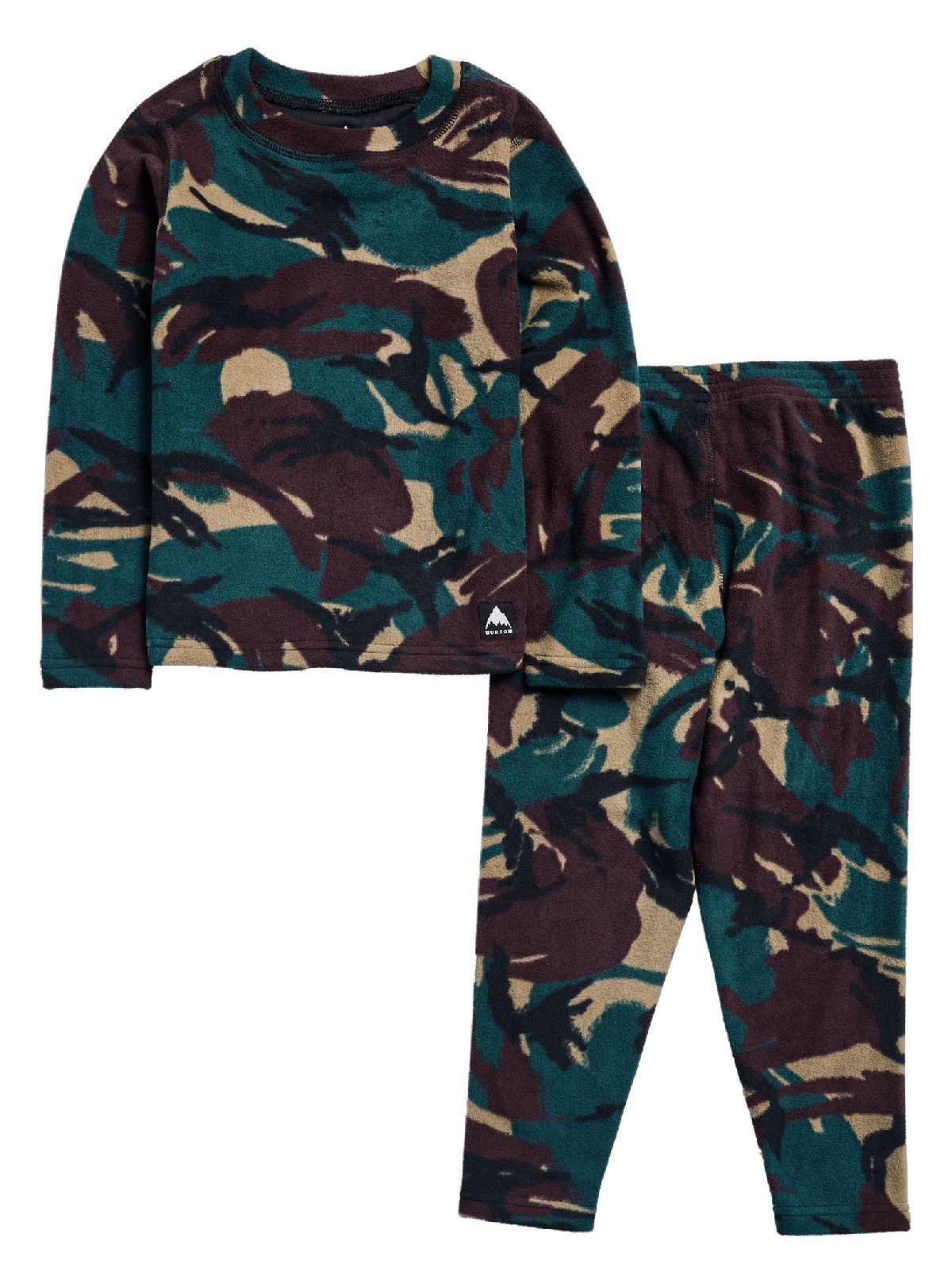 Toddlers' Burton Fleece Base Layer Set - Seersucker Camo - Burton Sets Base