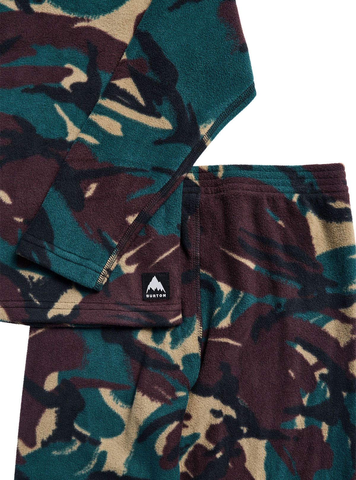 Toddlers' Burton Fleece Base Layer Set - Seersucker Camo - Burton Sets Base - alternate view 2