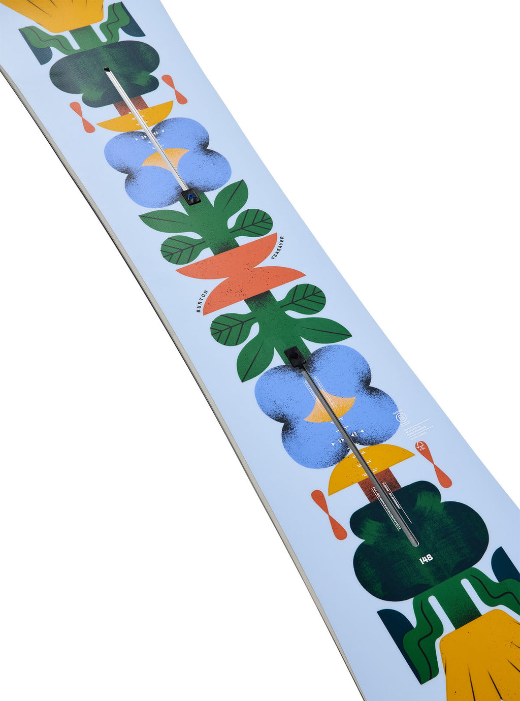 Women's Burton Yeasayer Snowboard - Flora - Burton All Mountain - alternate view 4