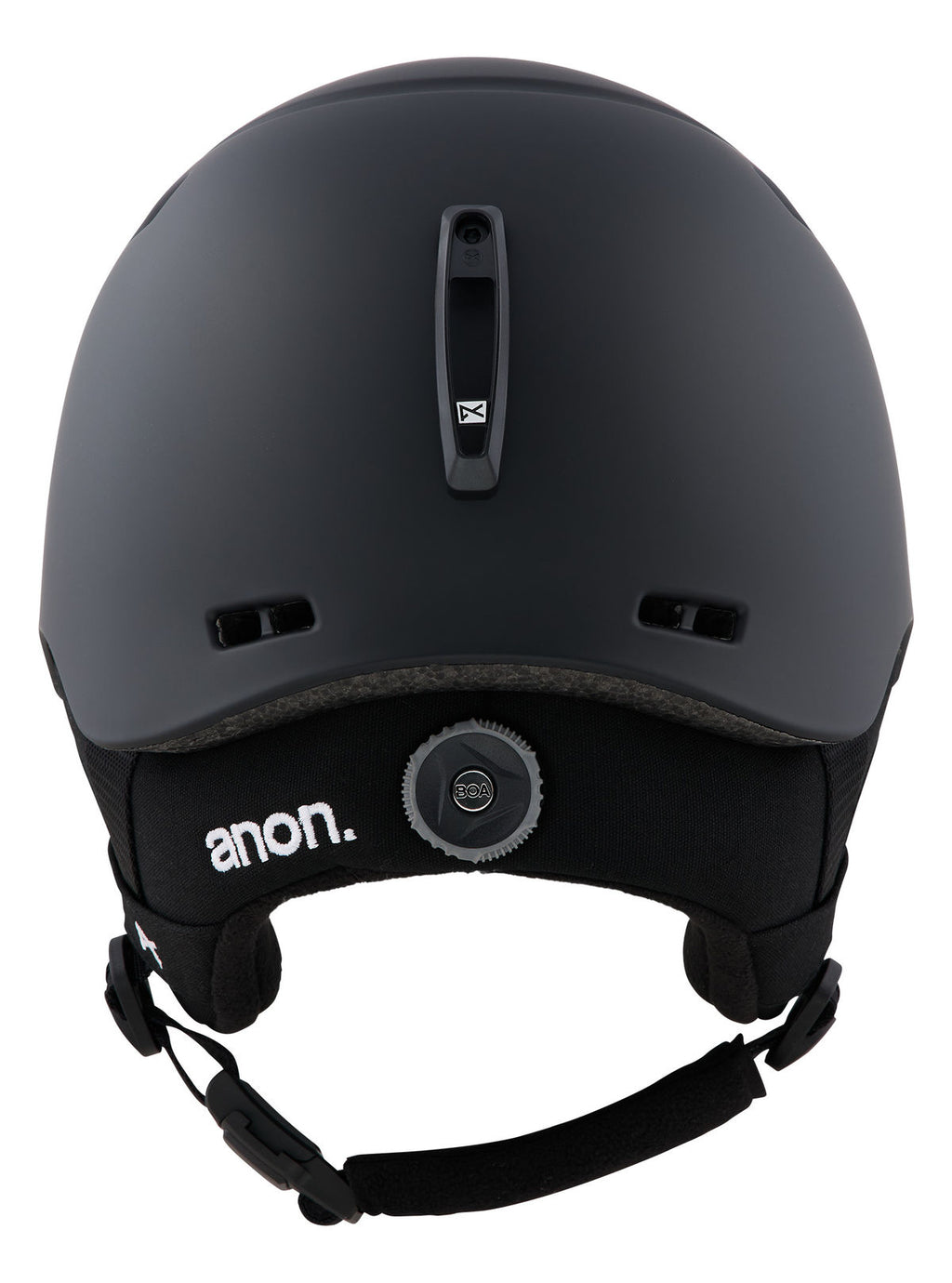 Anon Kids' Anon Burner Ski & Snowboard Helmet - Black - Anon Traditional Helmet - alternate view 2