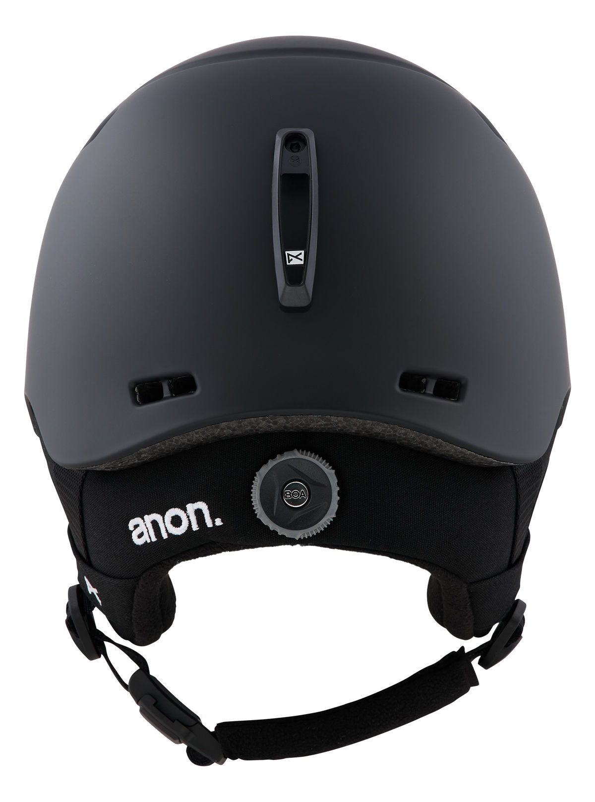 Anon Kids' Anon Burner Ski & Snowboard Helmet - Black - Anon Traditional Helmet - alternate view 2