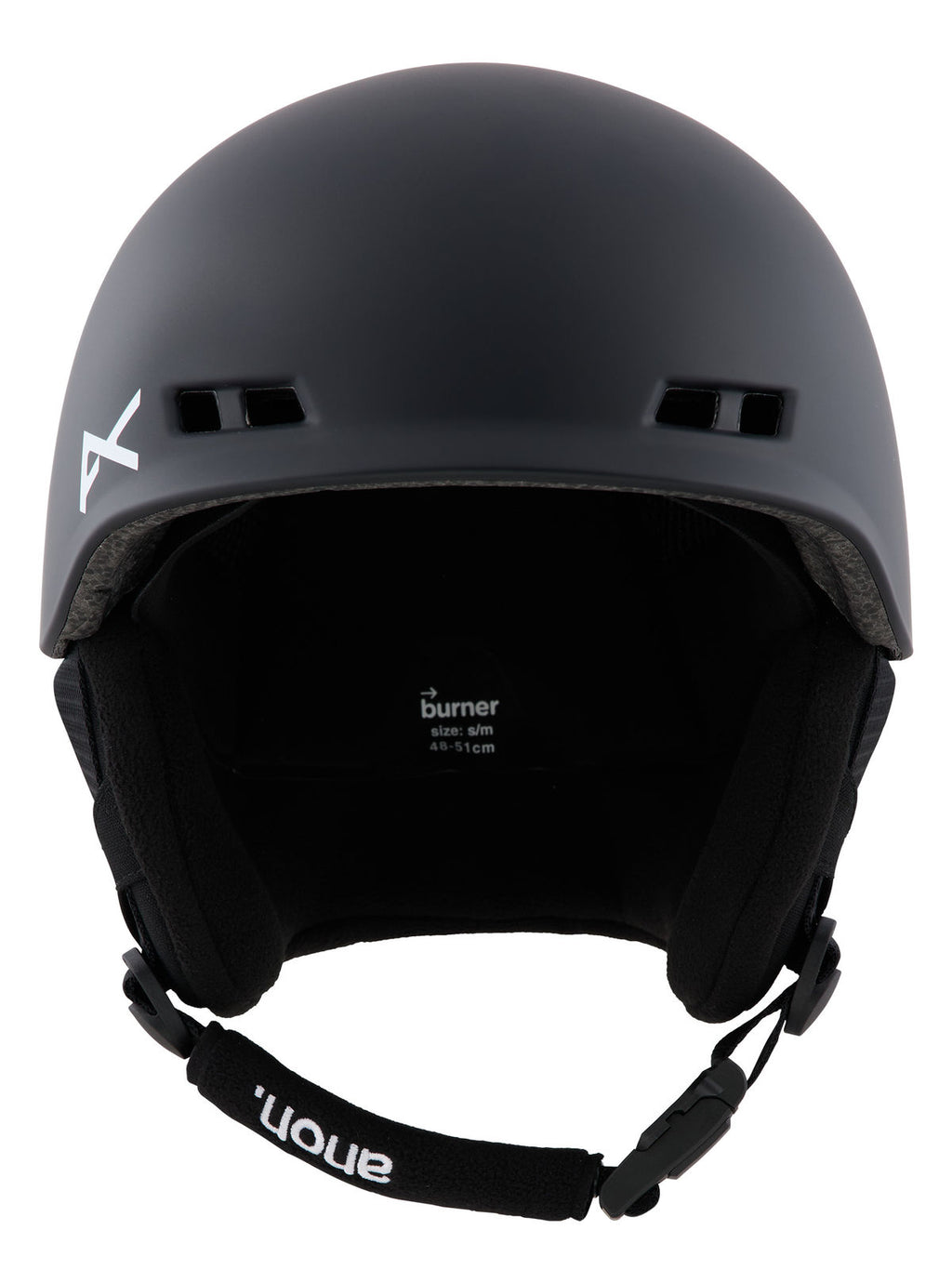 Anon Kids' Anon Burner Ski & Snowboard Helmet - Black - Anon Traditional Helmet - alternate view 5