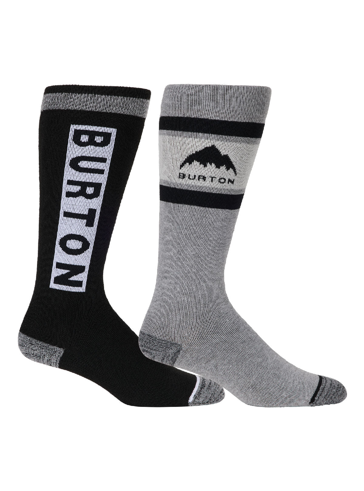 Women's Burton Weekend Midweight Socks 2-Pack - True Black - Burton Socks Sets