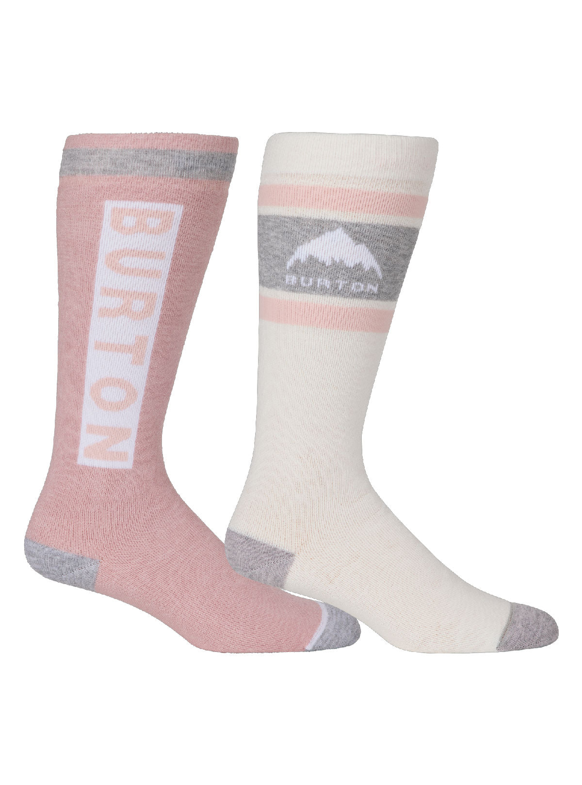 Women's Burton Weekend Midweight Socks 2-Pack - Stout White - Burton Socks Sets