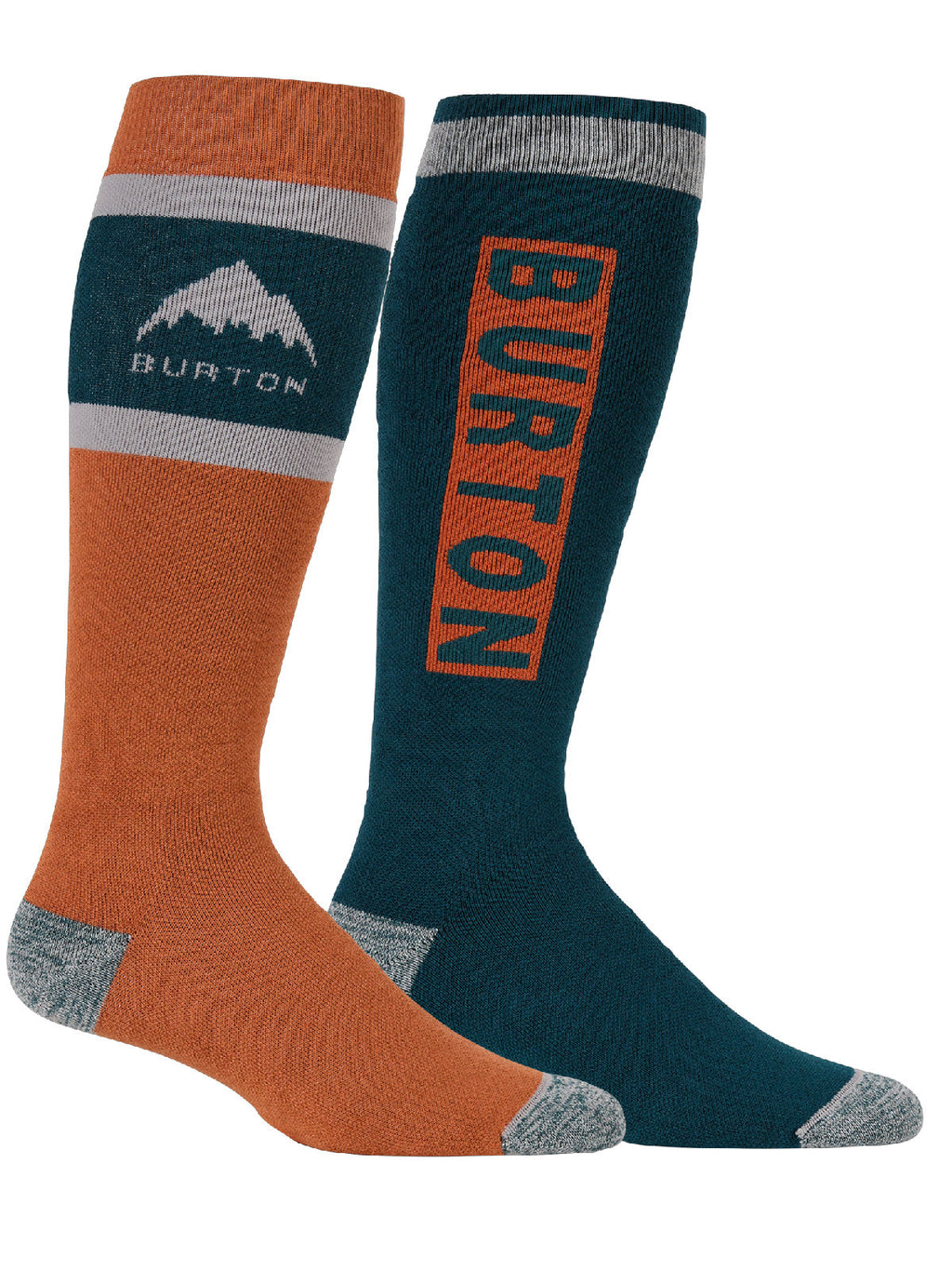 Men's Burton Weekend Midweight Socks 2-Pack - Spiced Chai - Burton Socks Sets