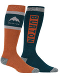 Men's Burton Weekend Midweight Socks 2-Pack - Spiced Chai - Burton Socks Sets