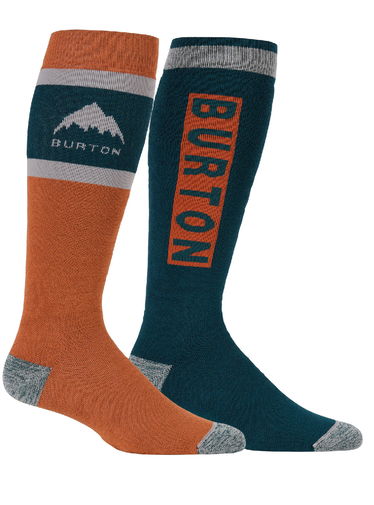 Men's Burton Weekend Midweight Socks 2-Pack - Spiced Chai - Burton Socks Sets