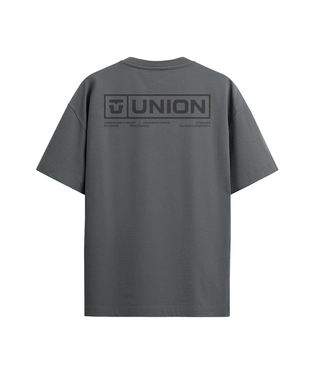 Union Classic Short Sleeve Tee - Grey - Union SS Tee Apparel - alternate view 2