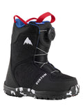 Kids' Burton Grom BOA Snowboard Boots - Black - Burton Boots Strap