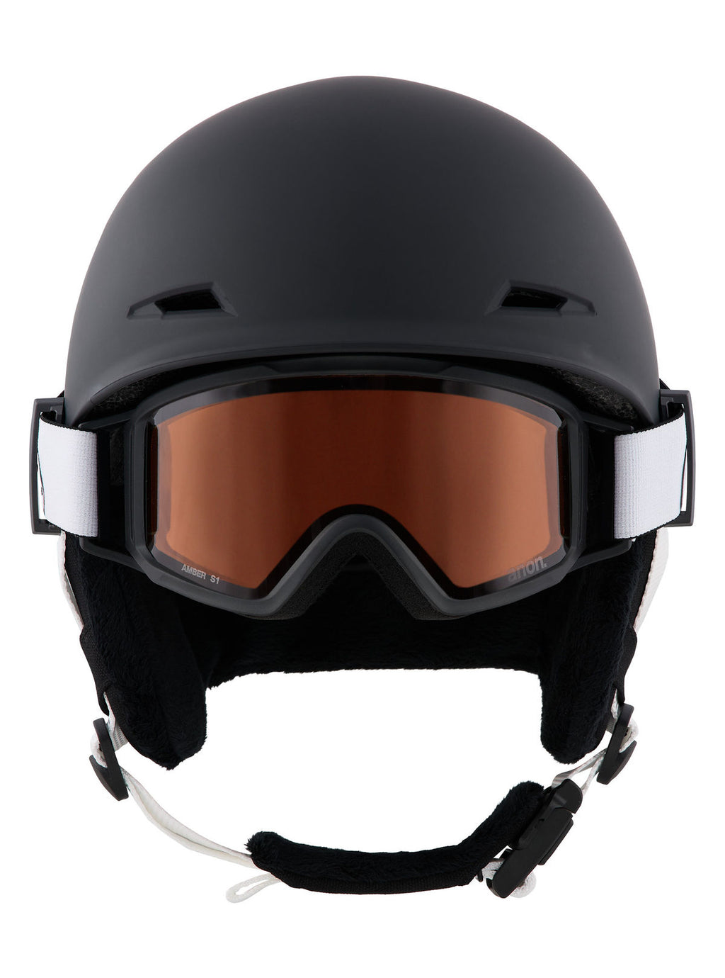 Kids' Anon Define Ski & Snowboard Helmet - Black - Anon Traditional Helmet - alternate view 5
