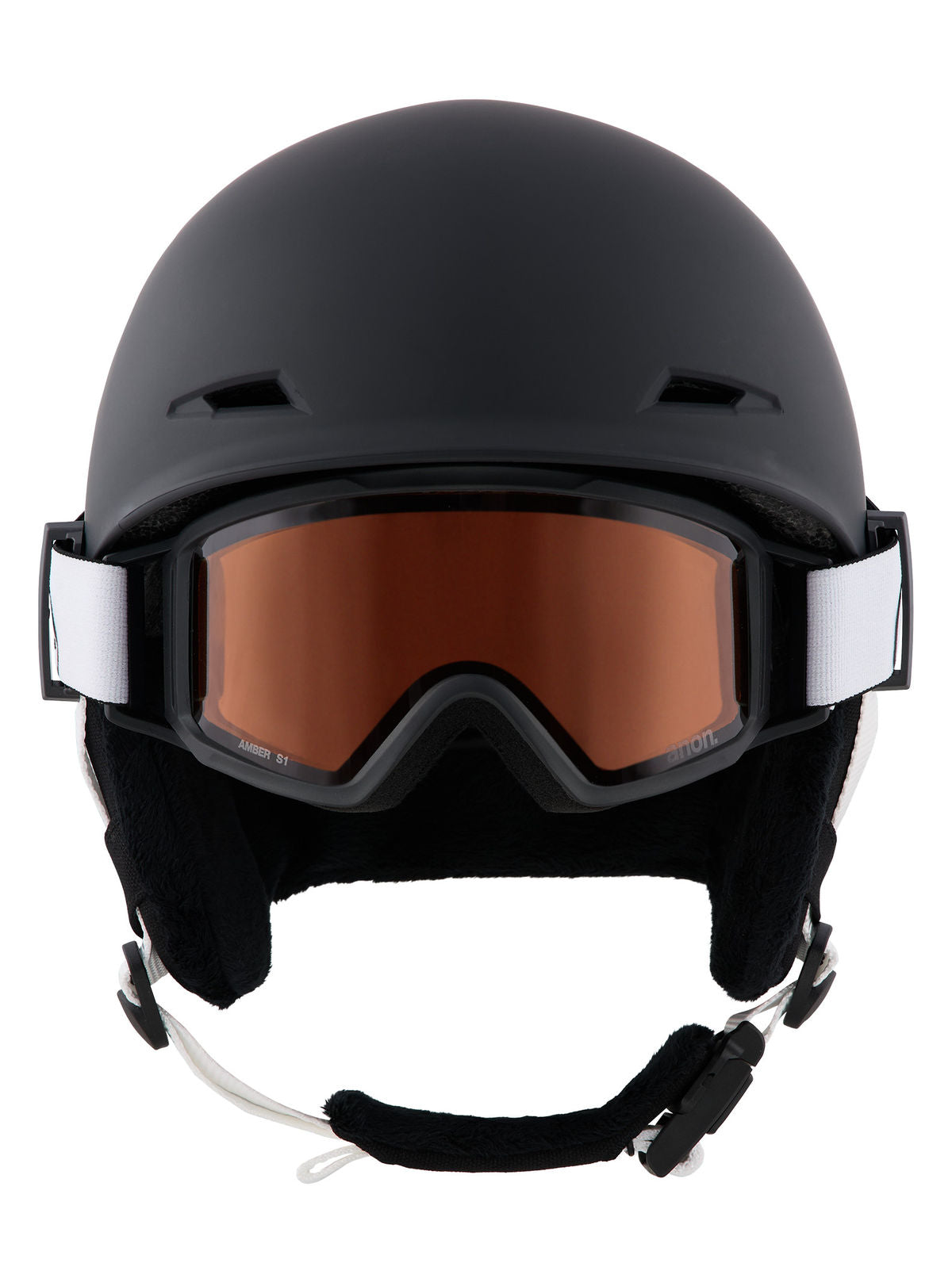 Kids' Anon Define Ski & Snowboard Helmet - Black - Anon Traditional Helmet - alternate view 5