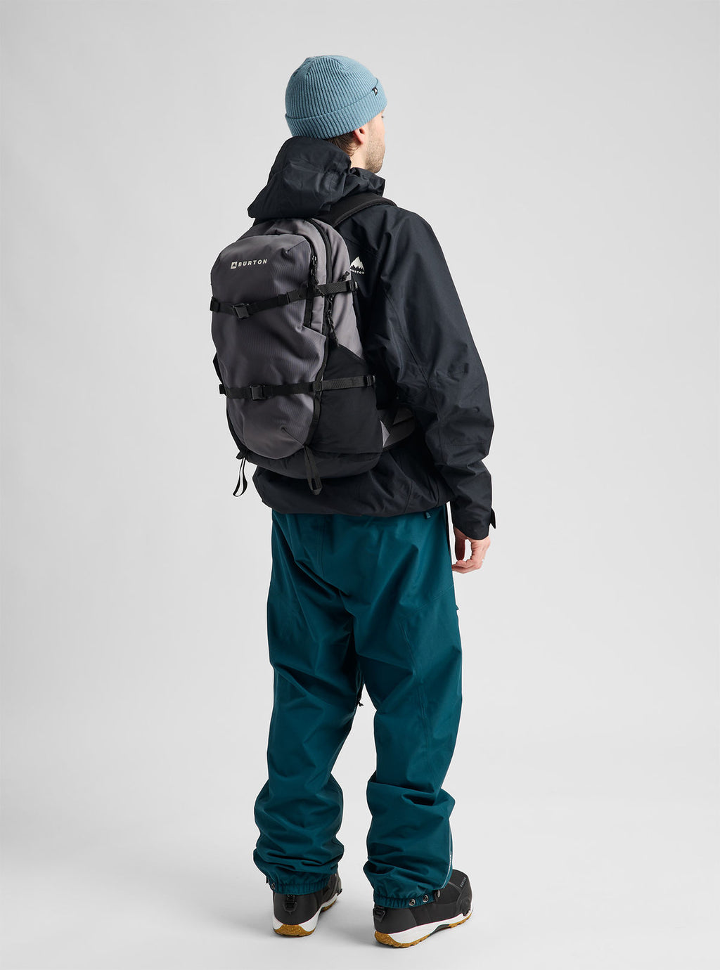 Burton Day Hiker 30L Backpack - Gotham Gray - Burton Packs - alternate view 3