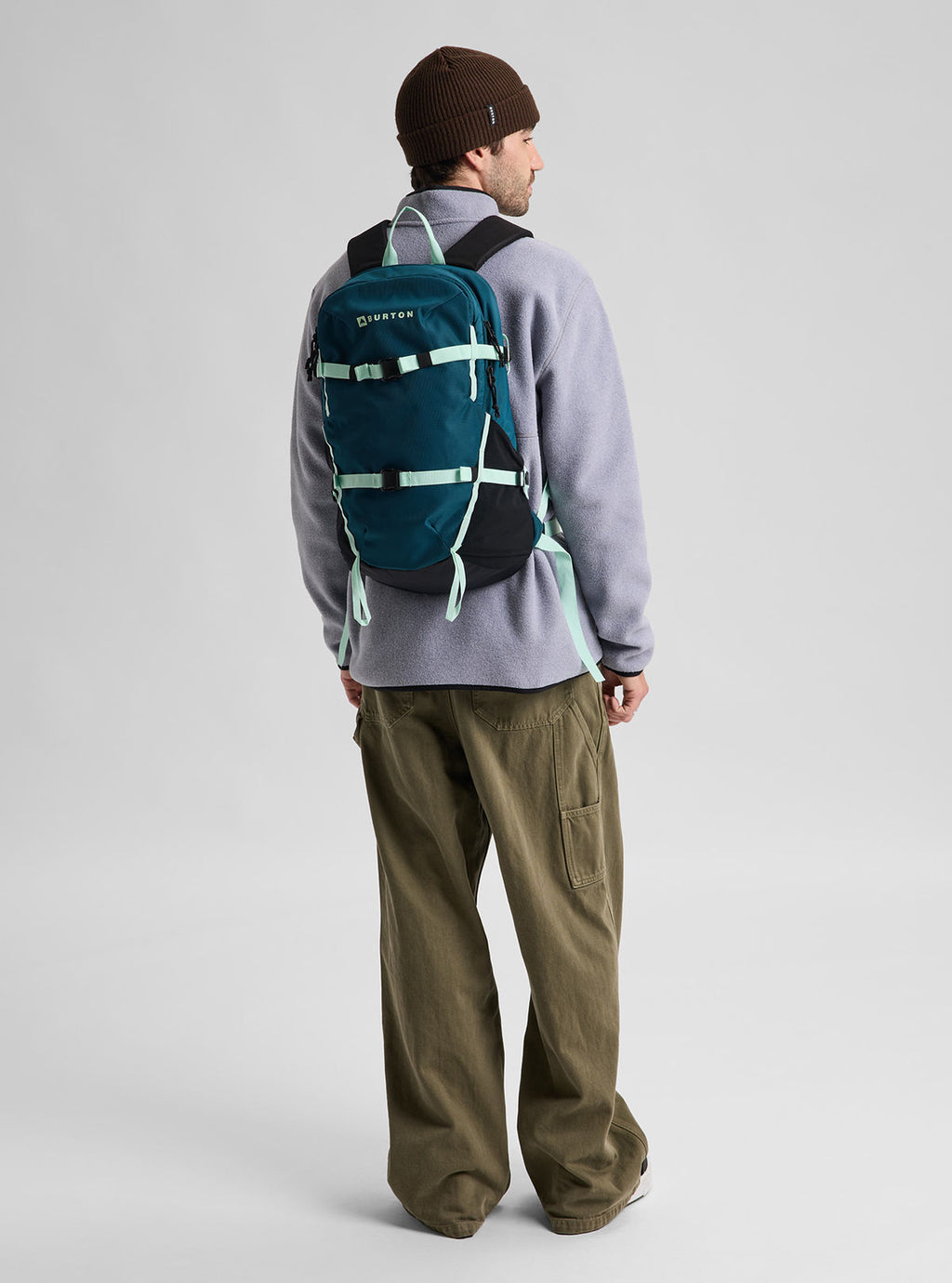 Burton Day Hiker 22L Backpack - Atlantic Teal - Burton Packs - alternate view 3