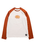 Men's Burton Roadie Base Layer Tech T-Shirt - Stout White Spiced Chai - Burton Crew Neck Base