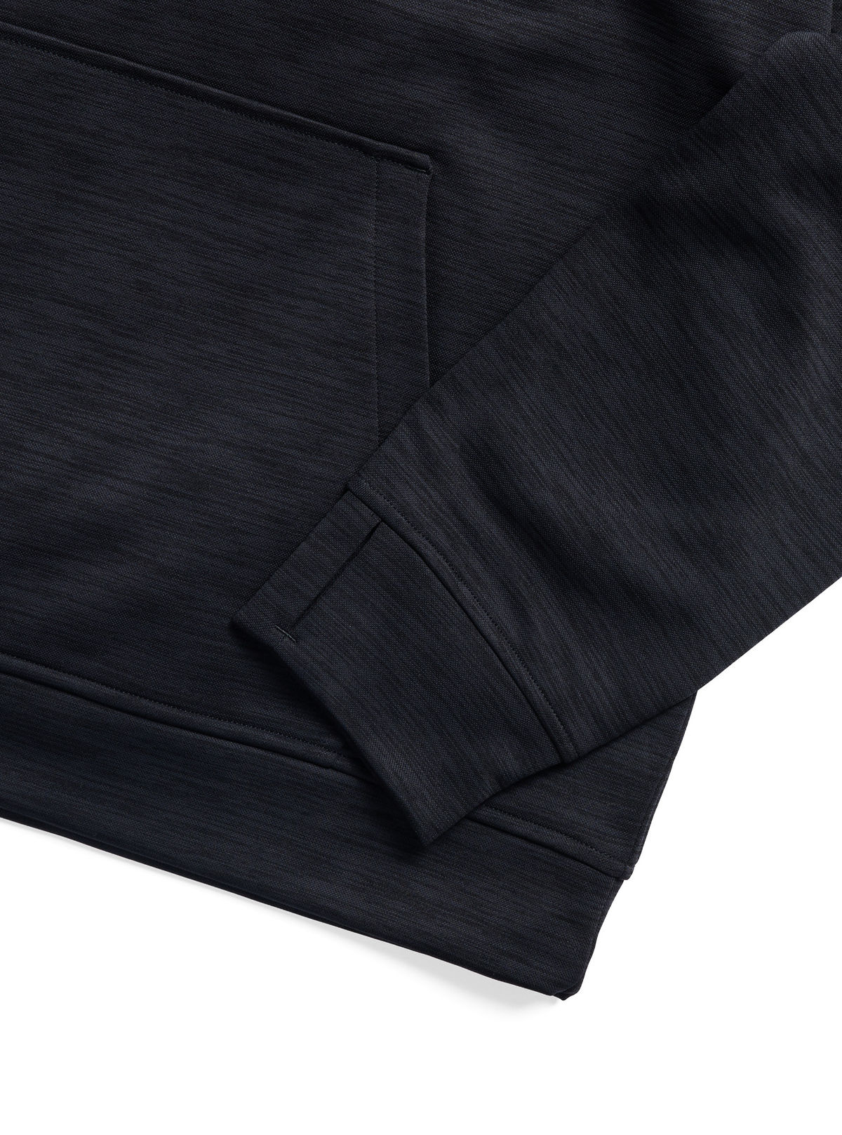Men's Burton Oak Pullover Hoodie - True Black Heather - Burton Pullover Hoodie Apparel - alternate view 5