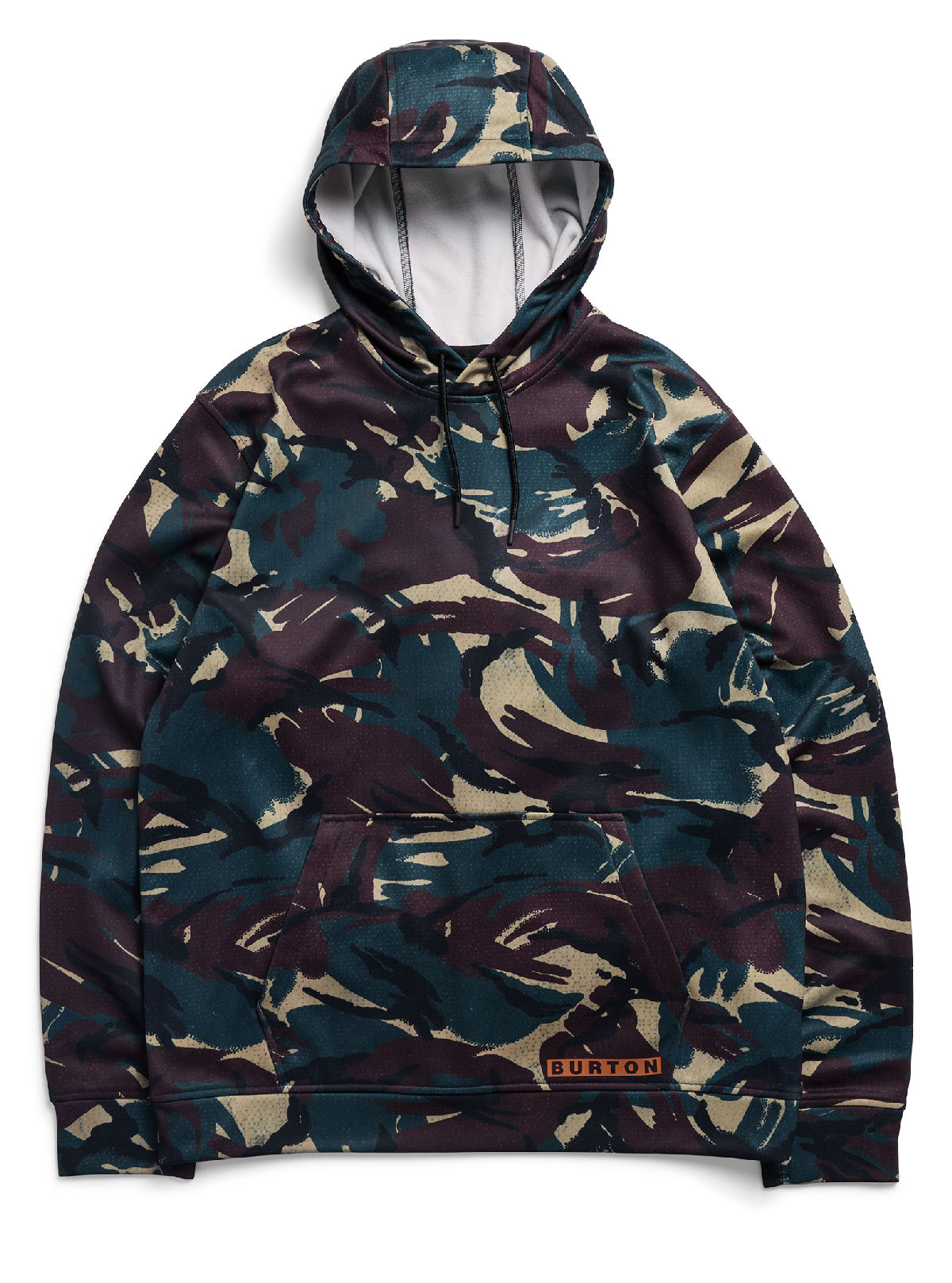 Men's Burton Oak Pullover Hoodie - Seersucker Camo - Burton Pullover Hoodie Apparel