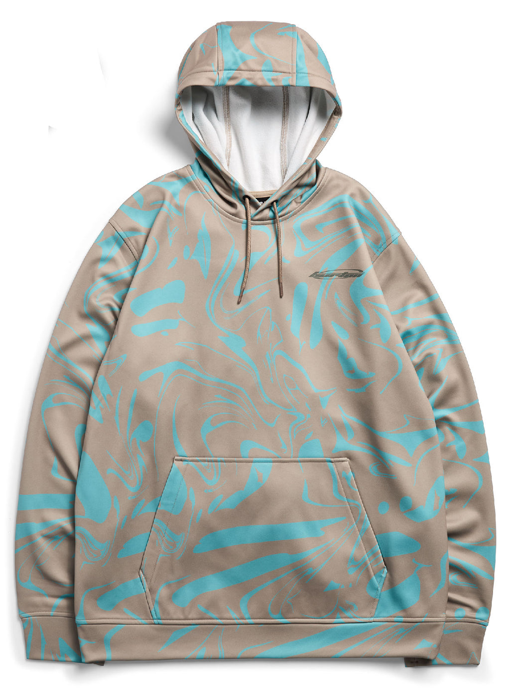 Men's Burton Oak Pullover Hoodie - Liquid Mineral - Burton Pullover Hoodie Apparel