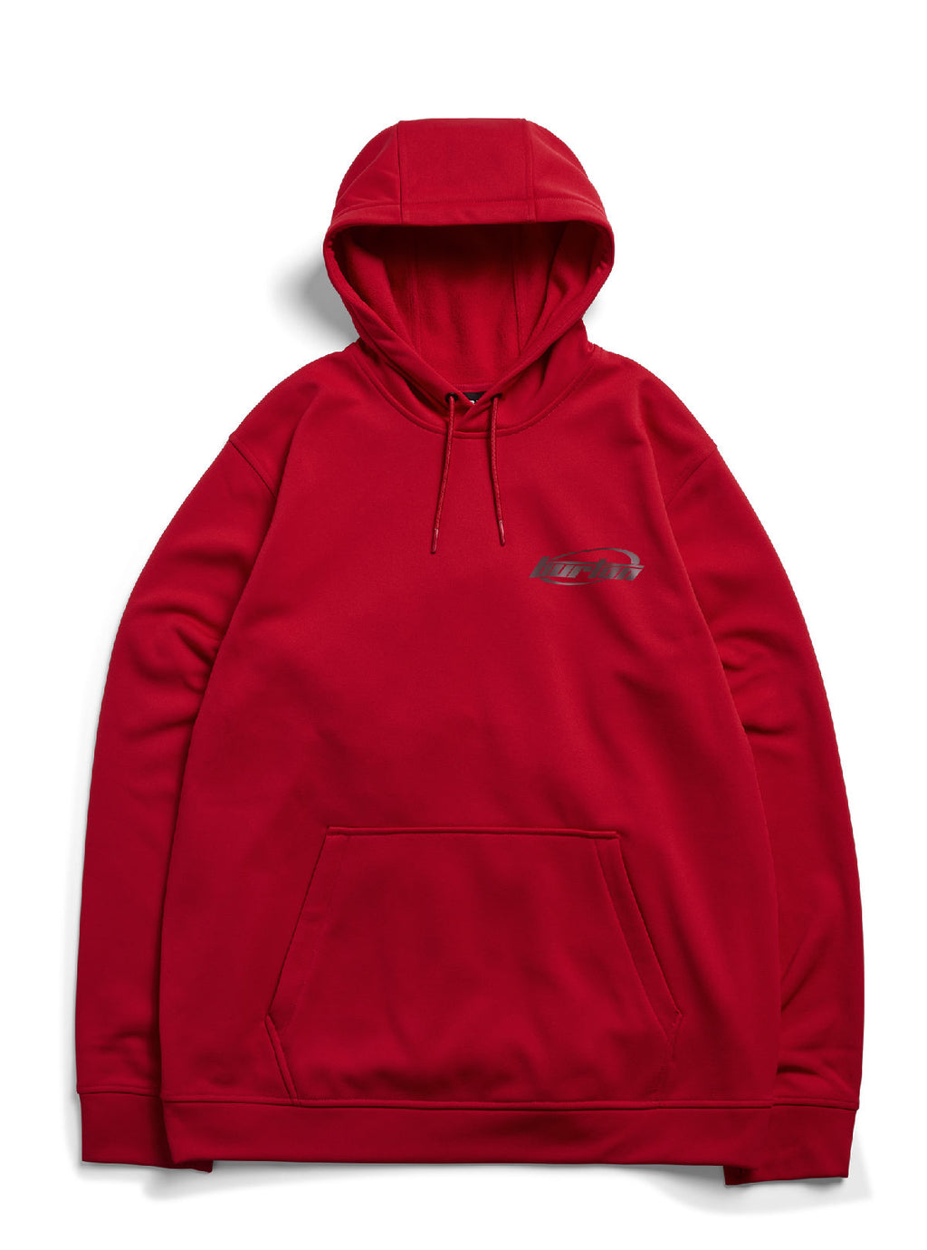 Men's Burton Oak Pullover Hoodie - Geranium Red - Burton Pullover Hoodie Apparel