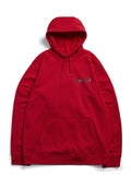 Men's Burton Oak Pullover Hoodie - Geranium Red - Burton Pullover Hoodie Apparel
