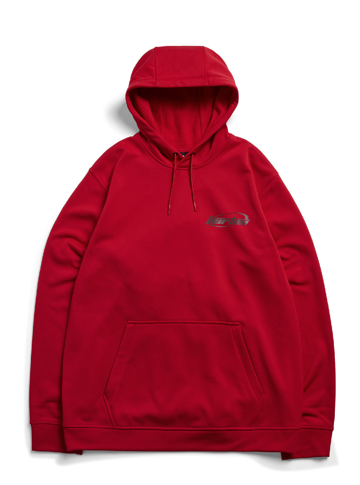 Men's Burton Oak Pullover Hoodie - Geranium Red - Burton Pullover Hoodie Apparel