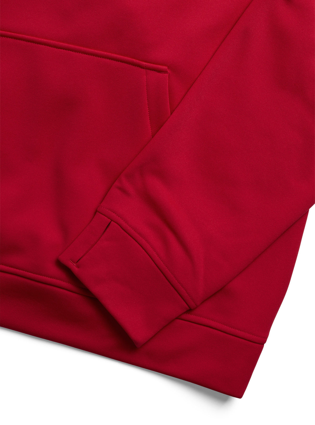 Men's Burton Oak Pullover Hoodie - Geranium Red - Burton Pullover Hoodie Apparel - alternate view 2