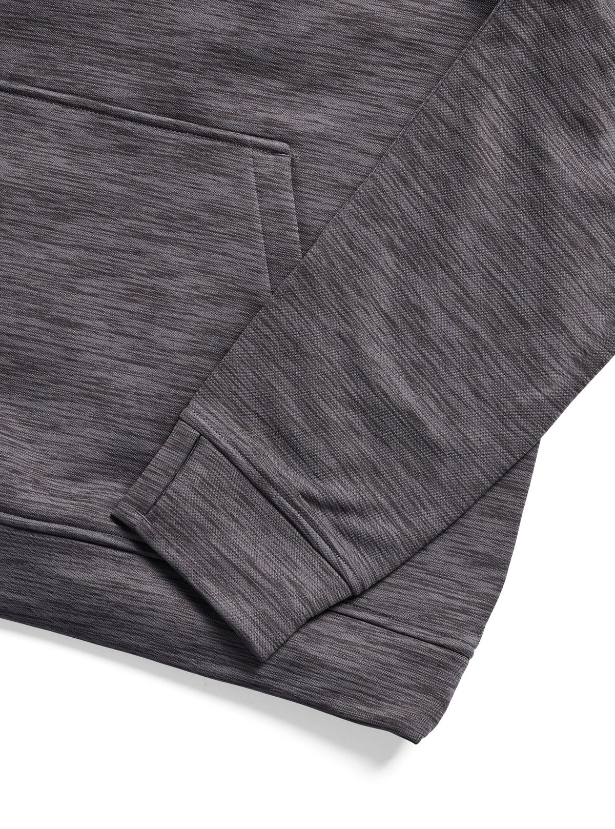 Men's Burton Oak Pullover Hoodie - Gotham Gray Htr - Burton Pullover Hoodie Apparel - alternate view 2