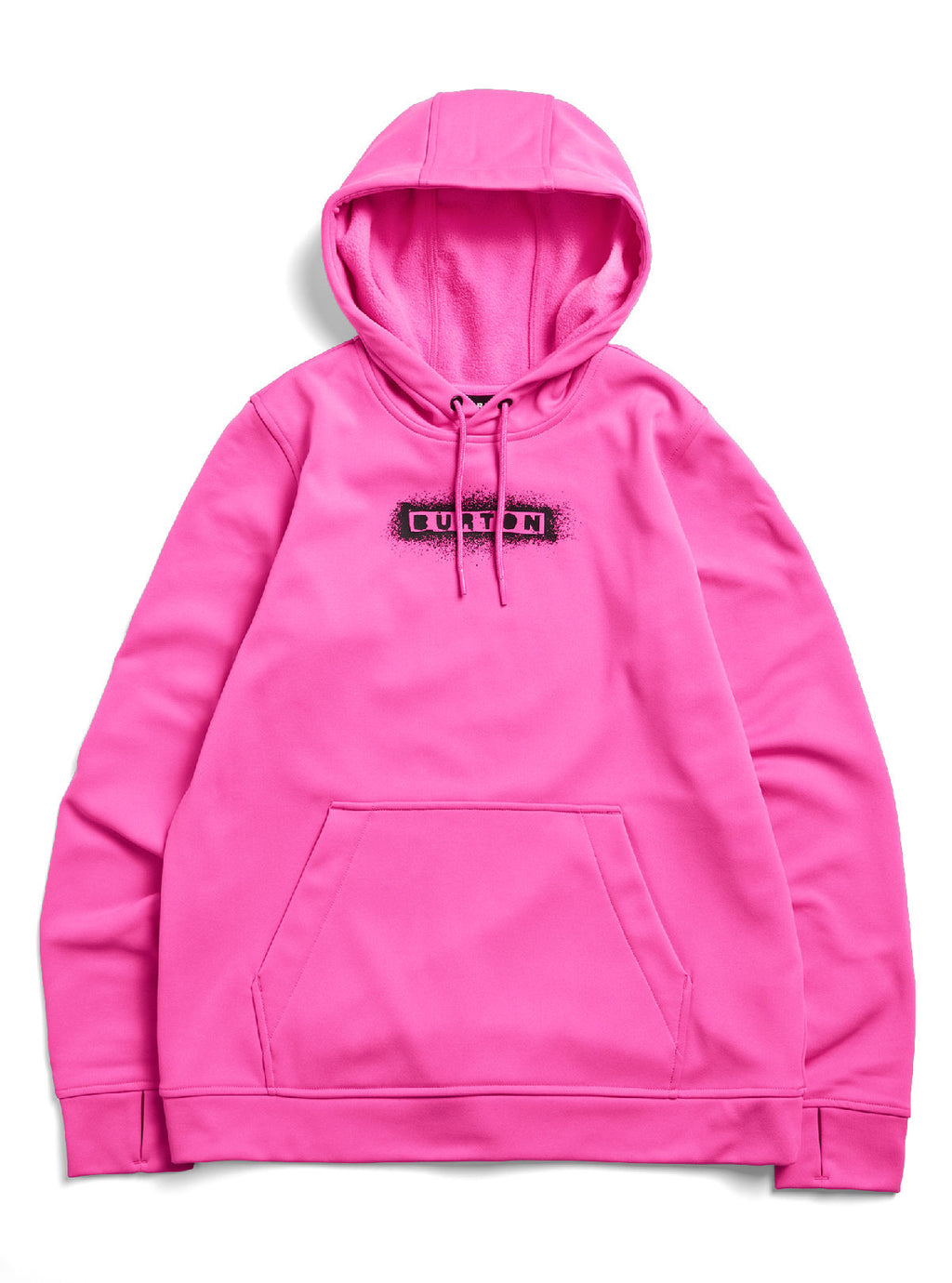 Women's Burton Oak Pullover Hoodie - Shockwave Pink - Burton Pullover Hoodie Apparel