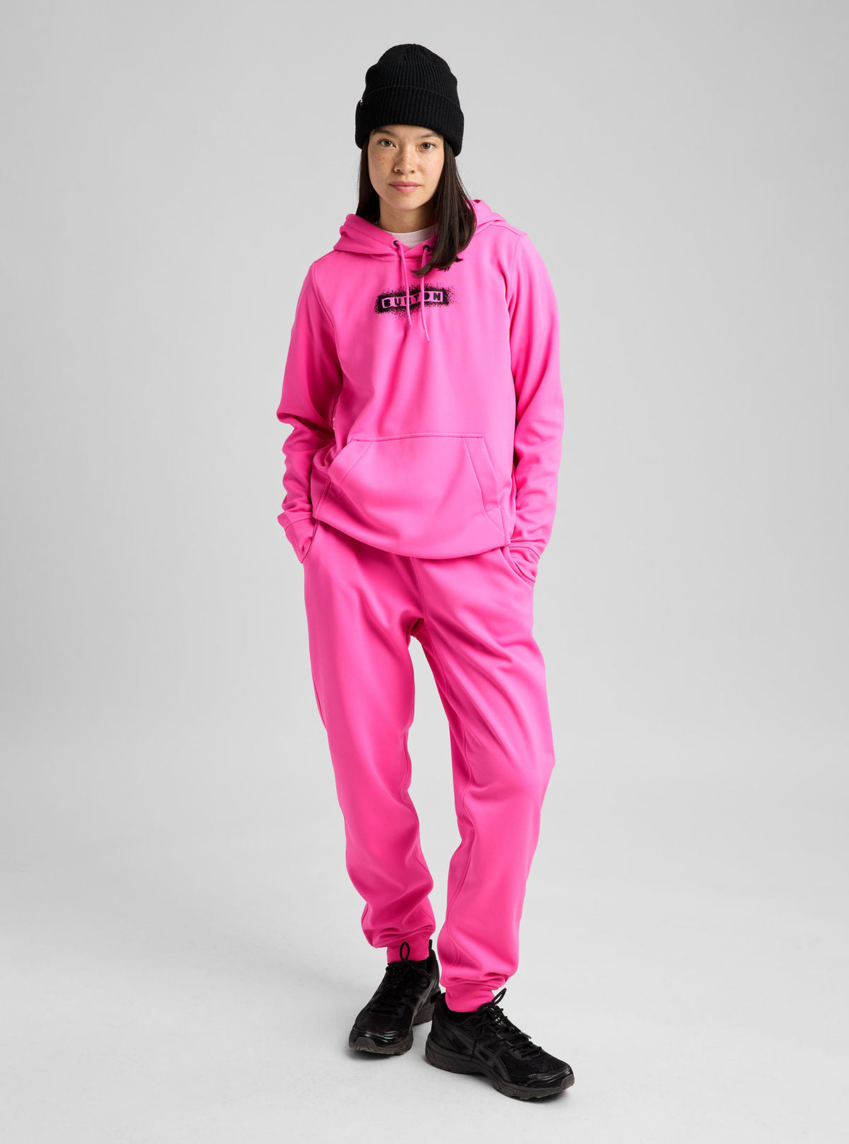 Women's Burton Oak Pullover Hoodie - Shockwave Pink - Burton Pullover Hoodie Apparel - alternate view 2