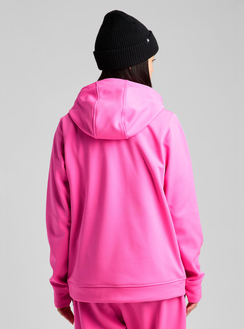 Women's Burton Oak Pullover Hoodie - Shockwave Pink - Burton Pullover Hoodie Apparel - alternate view 4