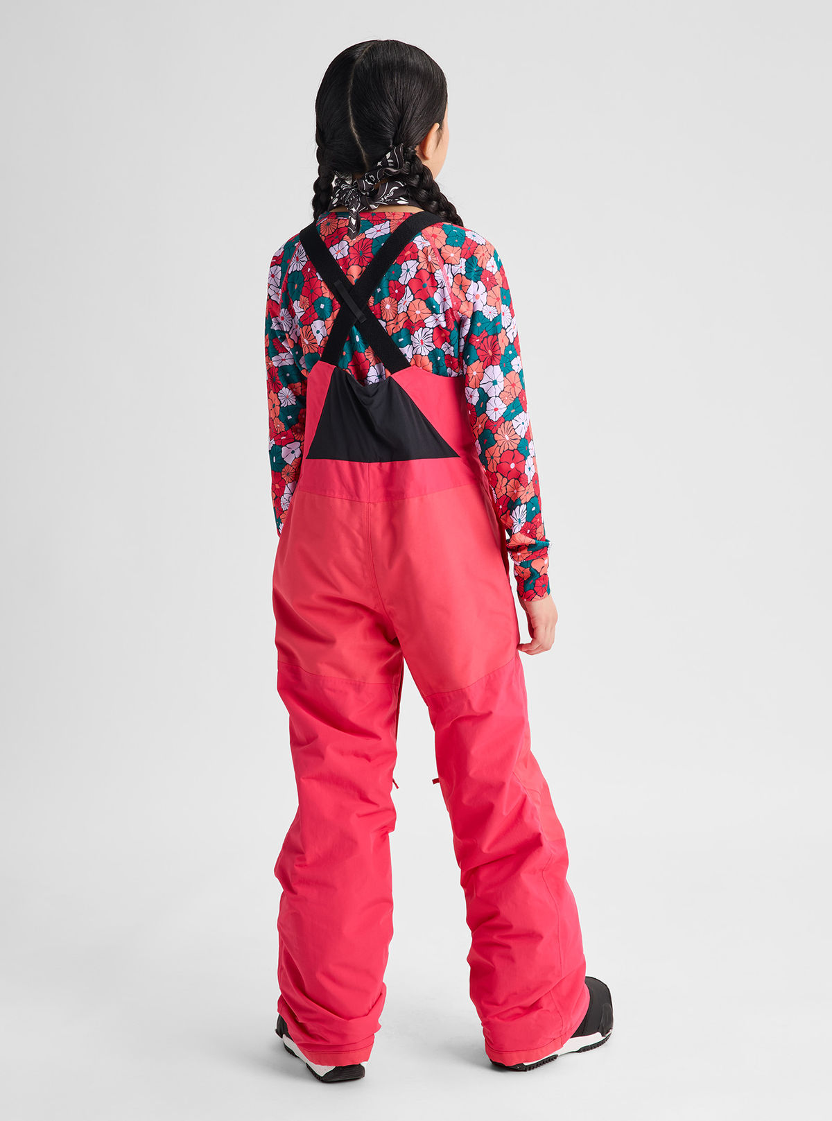 Kids' Burton Skylar 2L Bib Pants - Azalea Pink - Burton Bibs Outerwear - alternate view 4