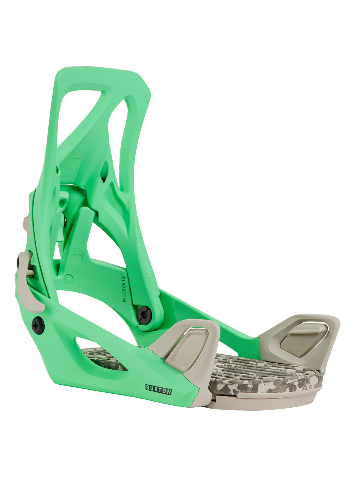 Women's Burton Step On Re:Flex Snowboard Bindings - Green Voltage - Burton Bindings Step On - alternate view 2