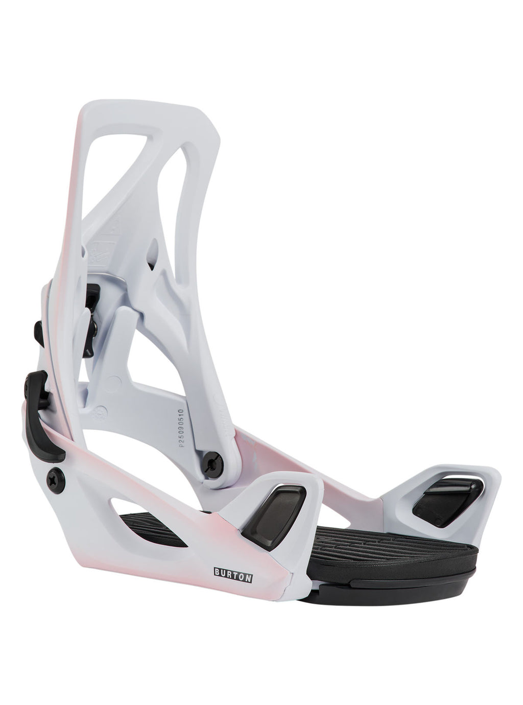Women's Burton Step On Re:Flex Snowboard Bindings - Pink Outline - Burton Bindings Step On - alternate view 2
