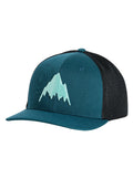 Men's Burton Harwood Snapback Hat - Atlantic Teal OS - Burton Caps