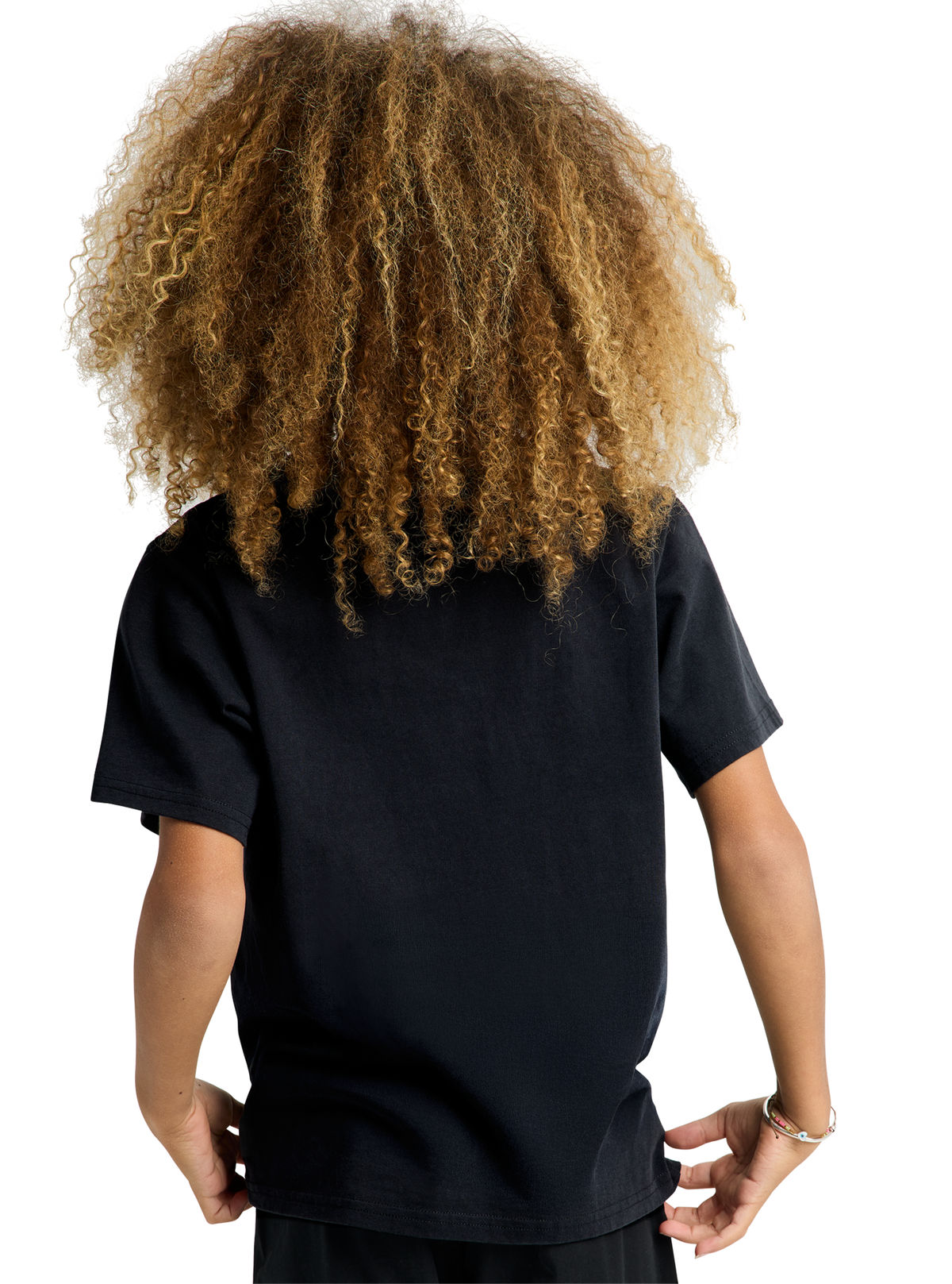 Kids' Burton Classic Mountain High Short Sleeve T-Shirt - True Black - Burton SS Tee Apparel - alternate view 6
