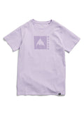 Kids' Burton Classic Mountain High Short Sleeve T-Shirt - Moondust Purple XXS - Burton SS Tee Apparel