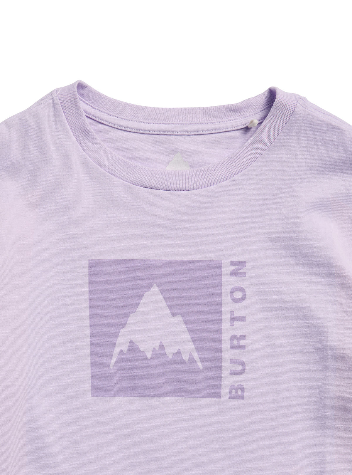Kids' Burton Classic Mountain High Short Sleeve T-Shirt - Moondust Purple - Burton SS Tee Apparel - alternate view 2