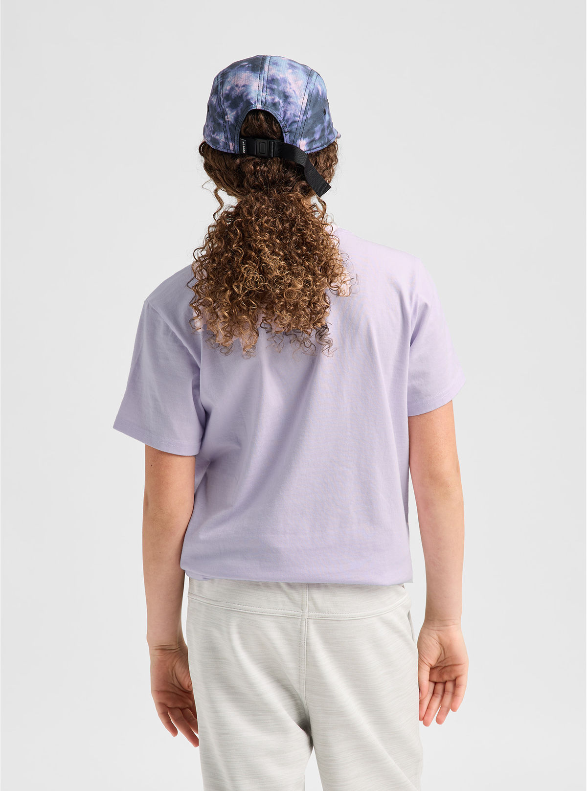 Kids' Burton Classic Mountain High Short Sleeve T-Shirt - Moondust Purple - Burton SS Tee Apparel - alternate view 5