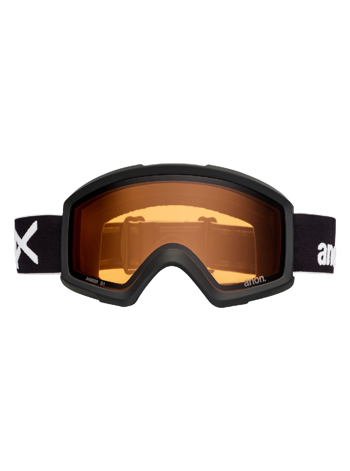Anon Helix 2.0 Goggles (Non-Mirror) - Black / Amber - Anon Traditional Goggle