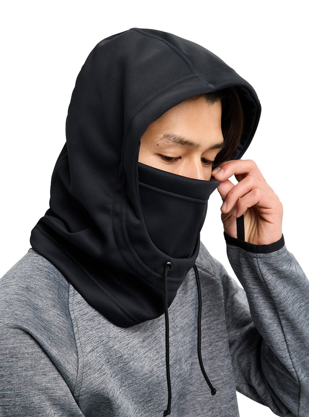 Burton Bonded Hood - True Black - Burton Neckwear - alternate view 3