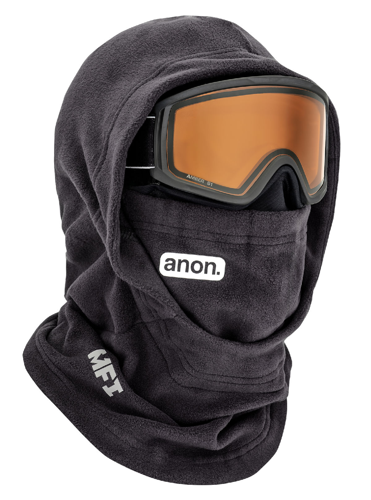 Kids' Anon MFI Hooded Balaclava Face Mask - Black - Anon Neckwear