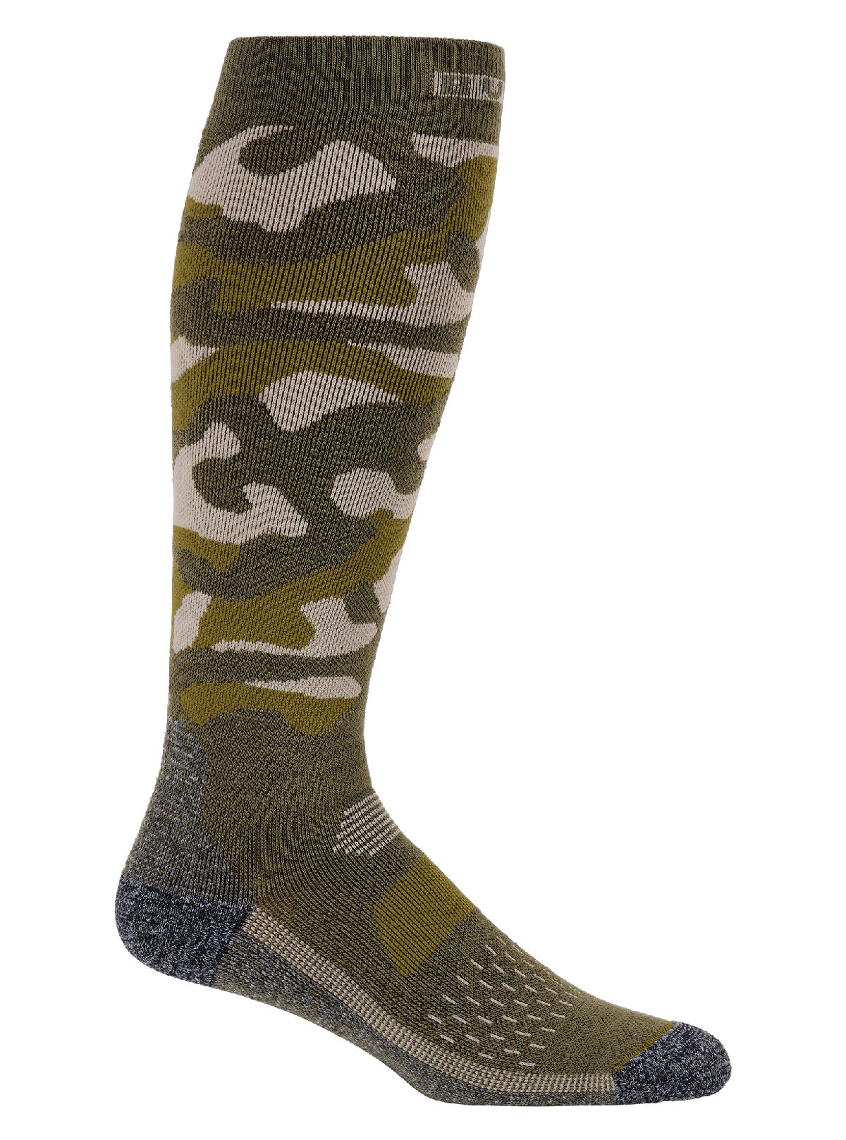 Men's Burton Performance Midweight Socks - Scandi Camo - Burton Knee High