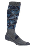 Men's Burton Performance Midweight Socks - Dark Slate Heather - Burton Knee High