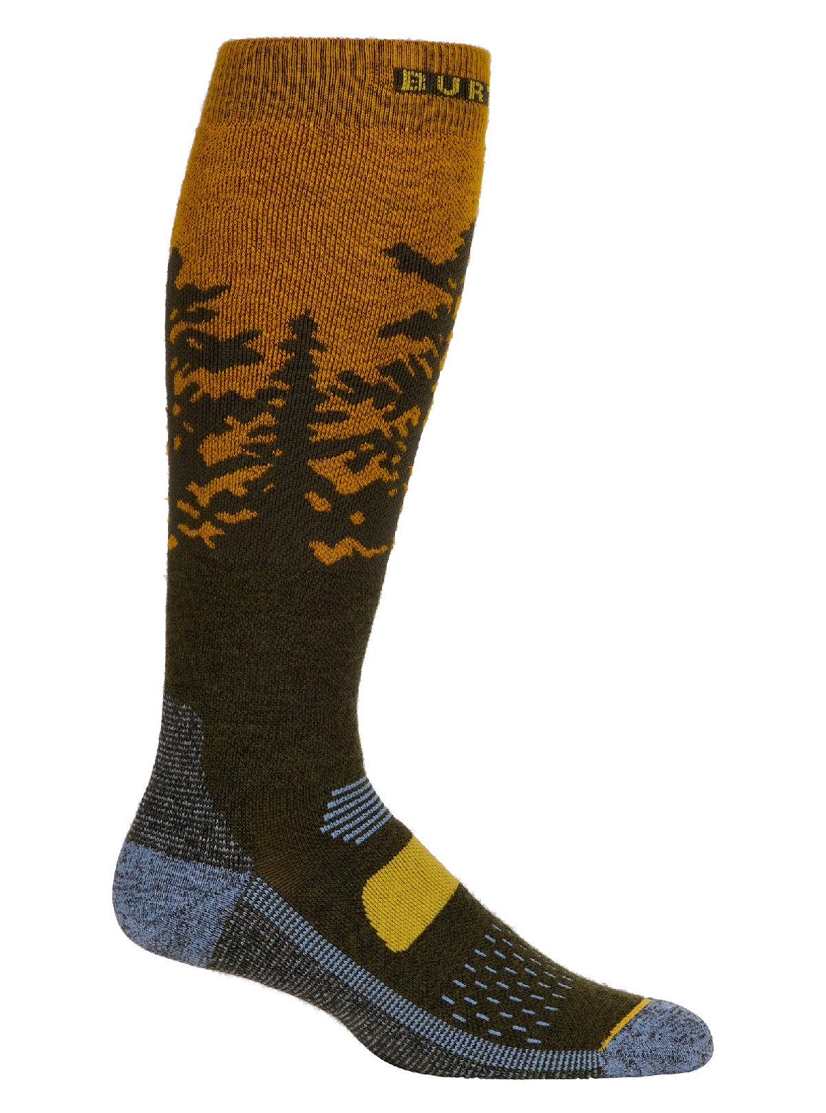 Men's Burton Performance Midweight Socks - Sunrise - Burton Knee High