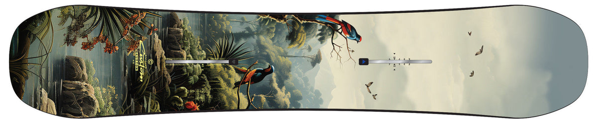 Kids' Burton Custom Smalls Camber Snowboard - Graphic - Burton All Mountain - alternate view 2