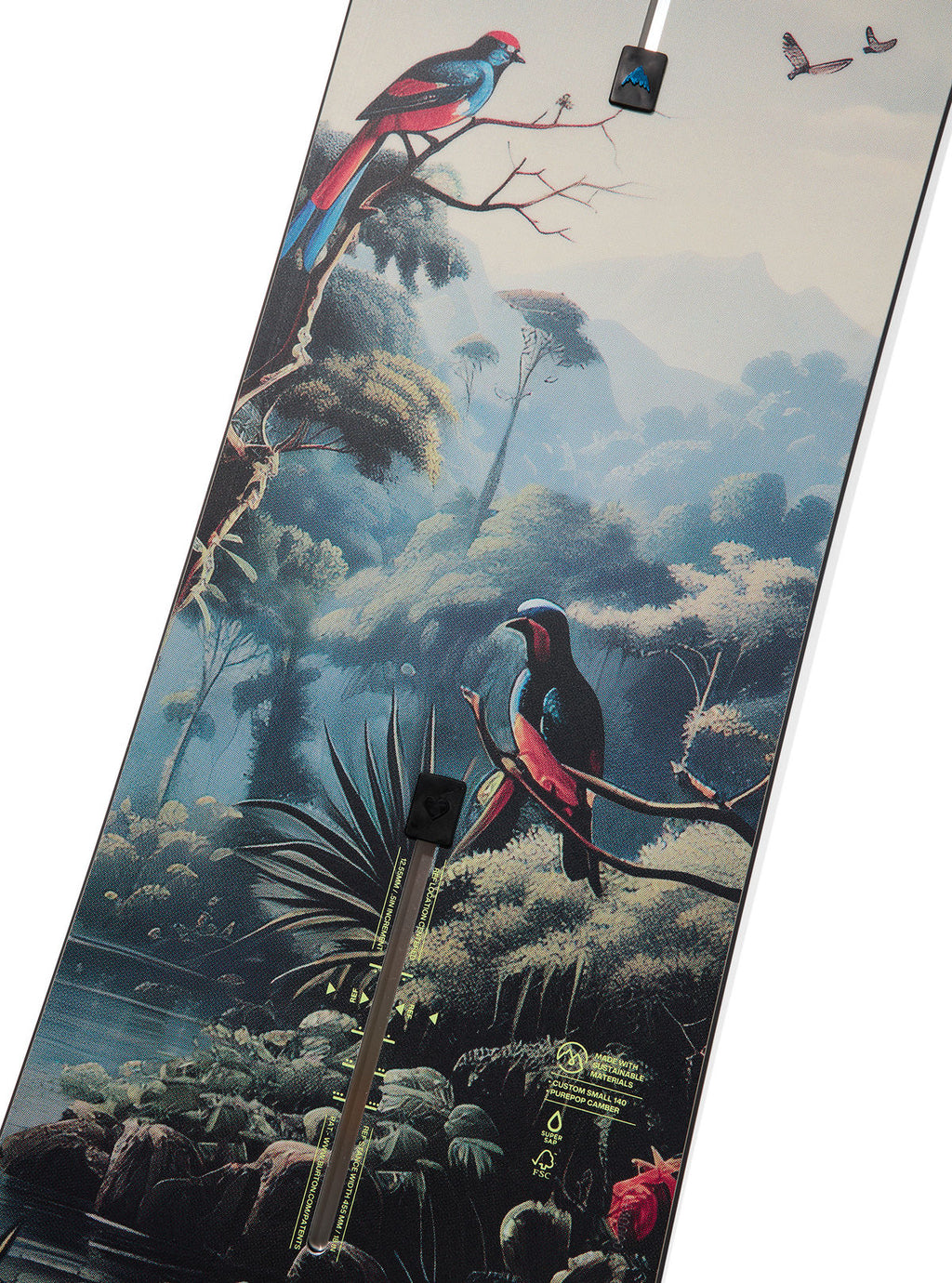 Kids' Burton Custom Smalls Camber Snowboard - Graphic - Burton All Mountain - alternate view 5