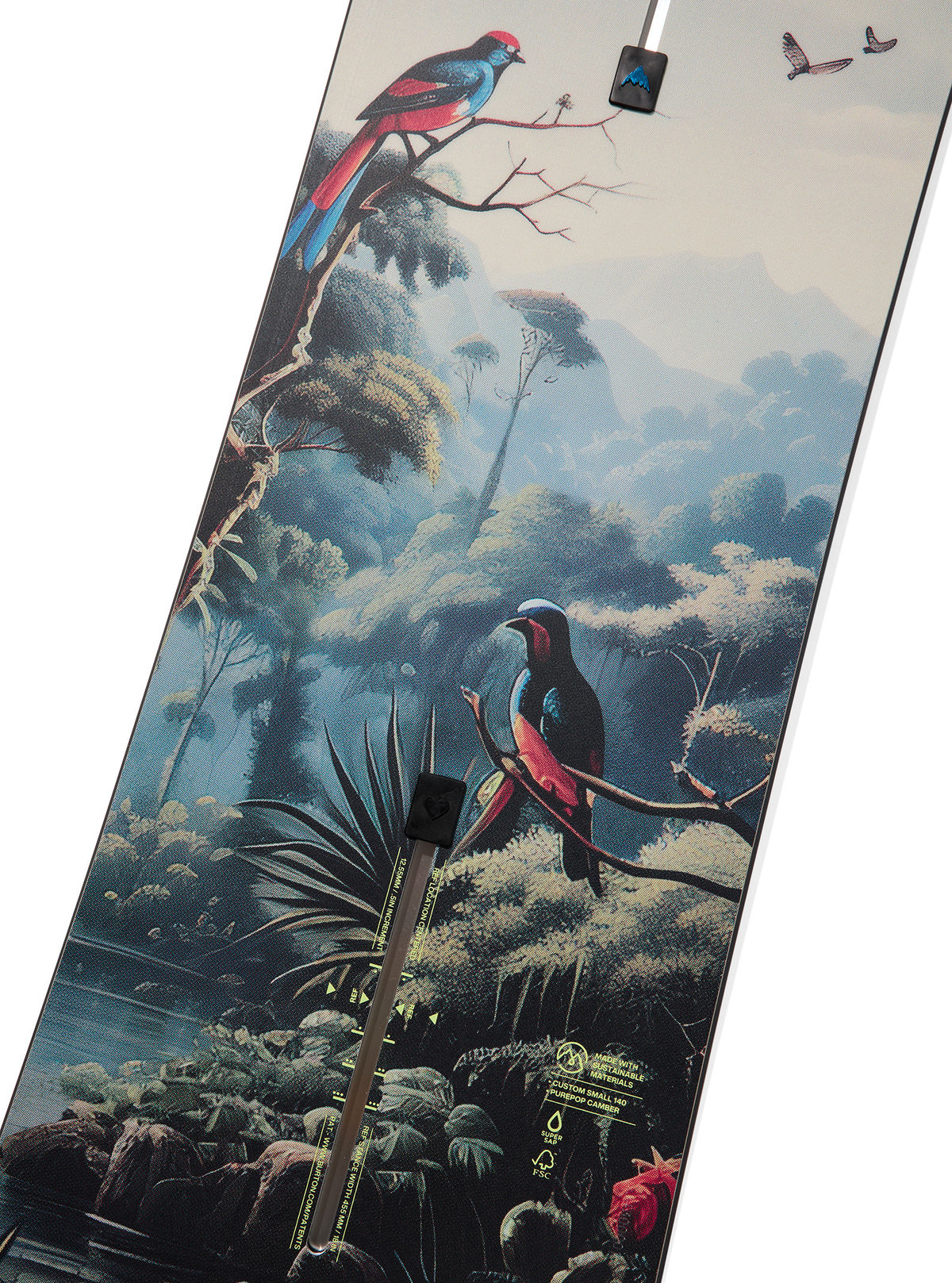 Kids' Burton Custom Smalls Camber Snowboard - Graphic - Burton All Mountain - alternate view 5